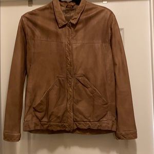Giorgio Brato brown leather jacket